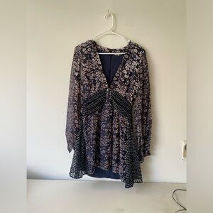 Tularosa Brentwood Dress In Navy